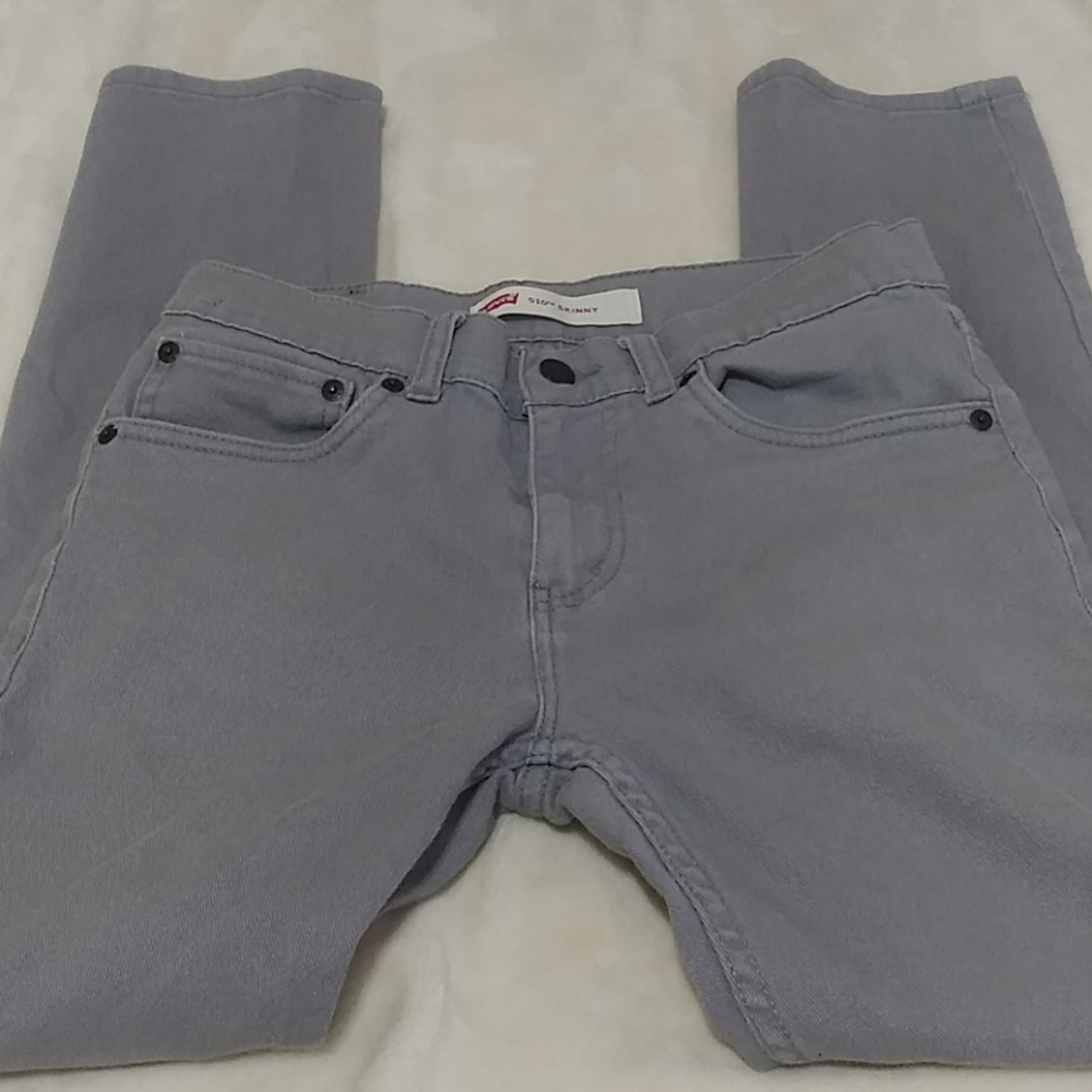 Levi's Gray Skinny Jeans size 16 Reg Boys